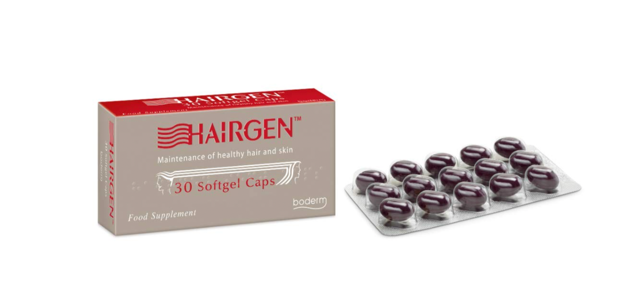 Boderm Hairgen  (x30 capsules) - Healtsy