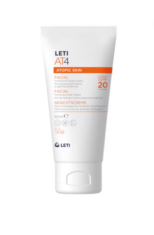 Letiat4 Facial Facial Cream SPF20 - 50ml - Healtsy