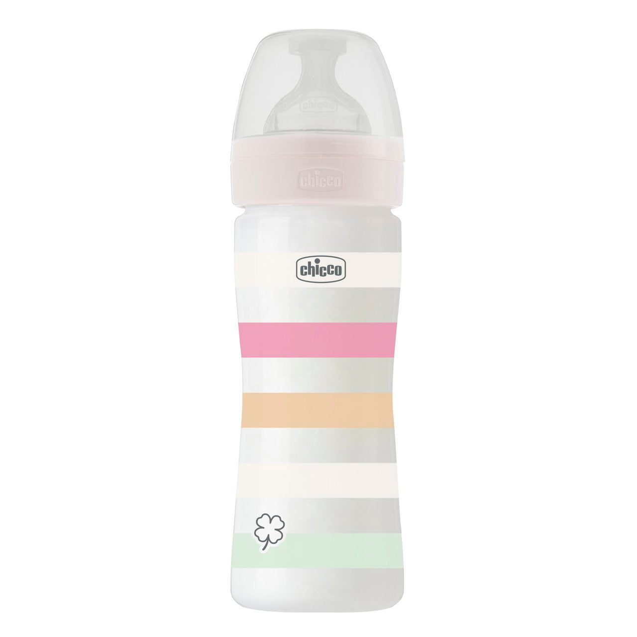 Chicco Well Being Pp Bottle_ White_ Medium Flow - 250ml - Healtsy