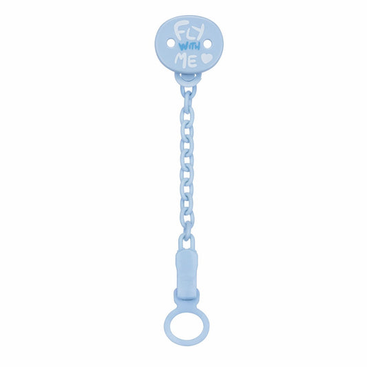 Chicco Clip Pacifier_ Blue_ 0M+ - Healtsy