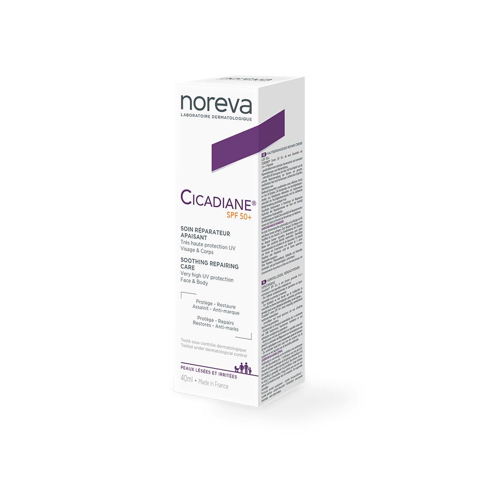 Noreva Cicadiane Repairing Cream SPF50+ - 40ml - Healtsy