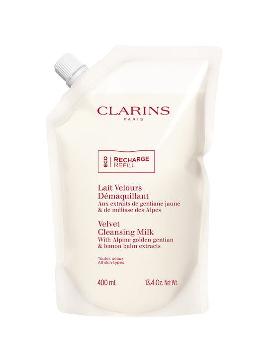 Clarins Velvet Cleansing Milk _ Refill - 400ml - Healtsy