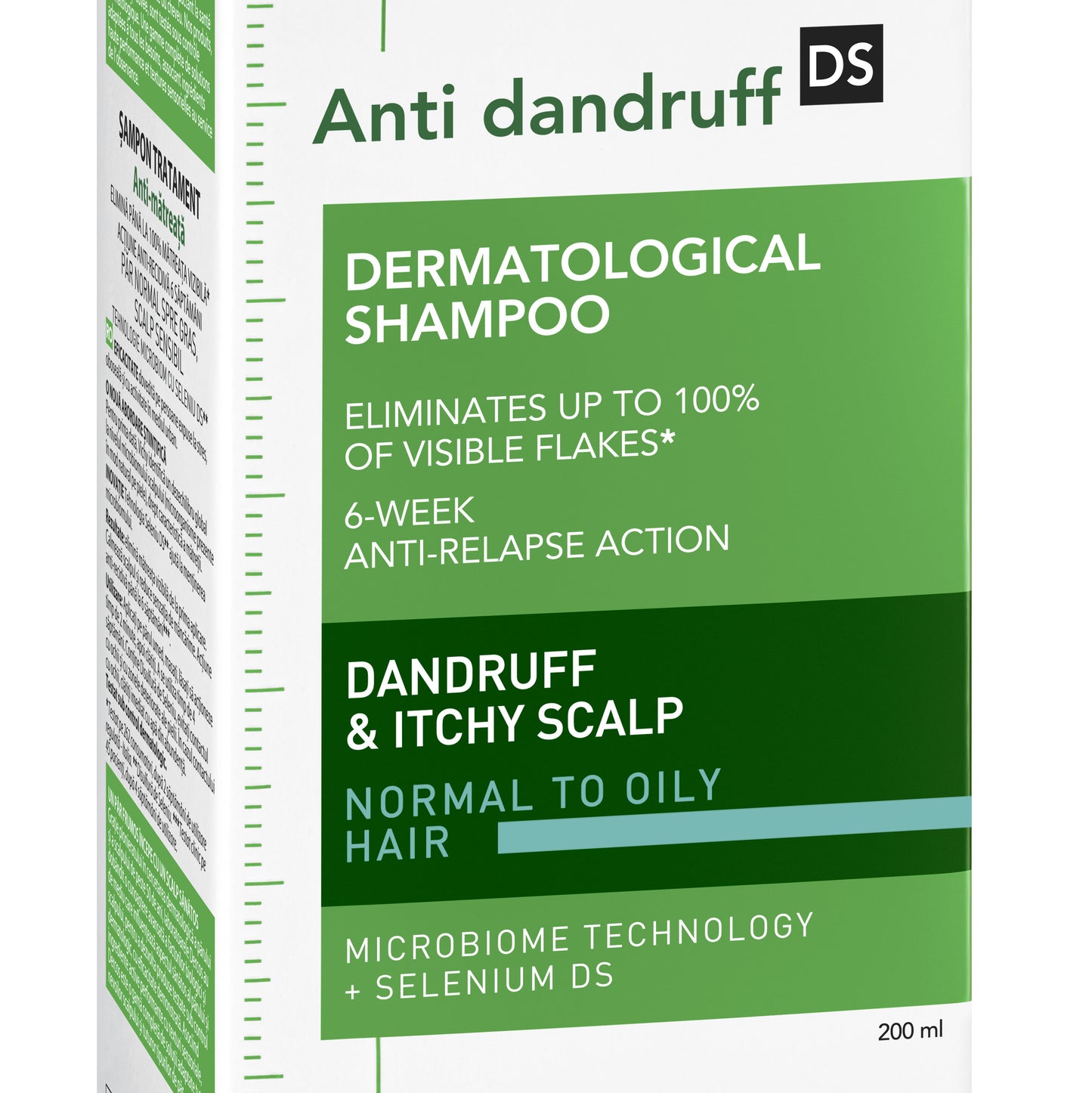 Dercos DS Anti-Dandruff Shampoo Normal to Oily Hair - 200ml