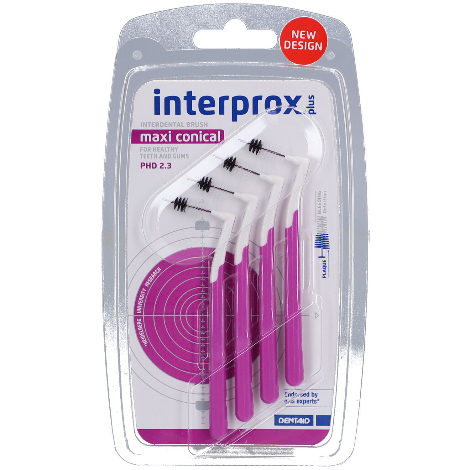 Interproxy Brushes Interprox Brush Plus Maxi Conical (x4 units) | Healtsy