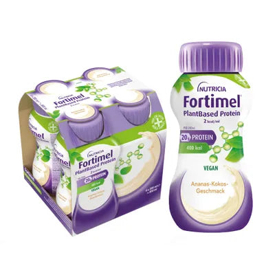 Fortimel PlantBased Protein Pineapple/Coconut - 200ml (4 units) - Healtsy