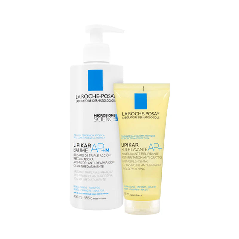 La Roche-Posay Lipikar Baume AP+ M - 400ml + Cleansing Oil Offer - 100ml - Healtsy