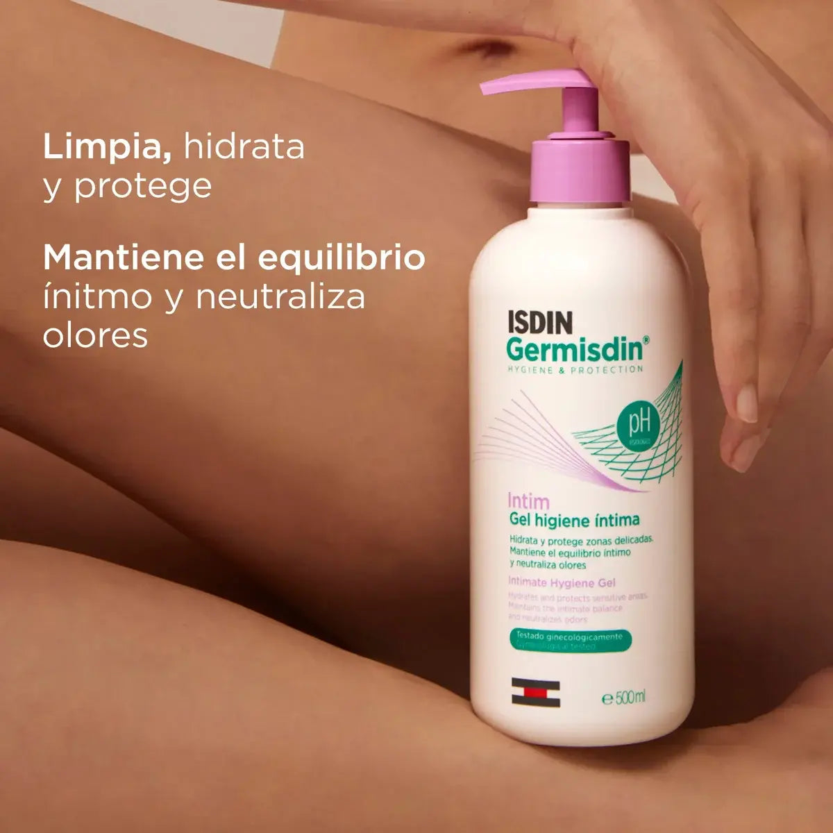 Isdin Germisdin Intimcalm Hygiene Gel - 500ml - Healtsy