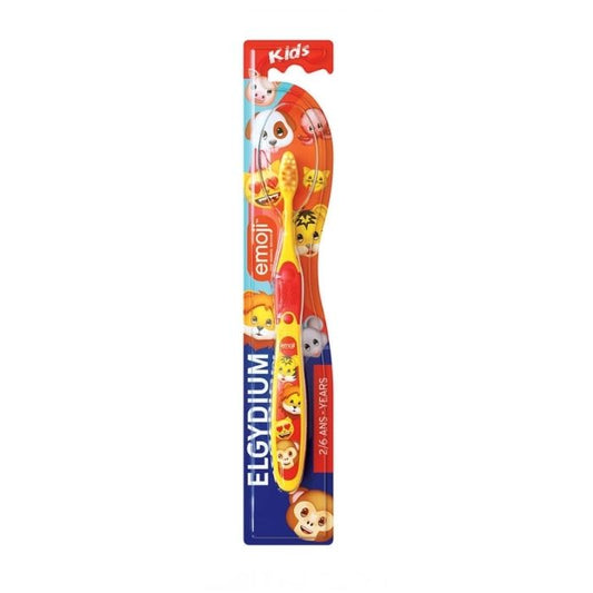 Elgydium Cepillo de Dientes Infantil Emoji_2-6 años