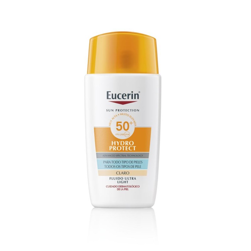 Eucerin Sun Hydro Protect Ultra Light Fluid SPF50+_ Light - 50ml - Healtsy