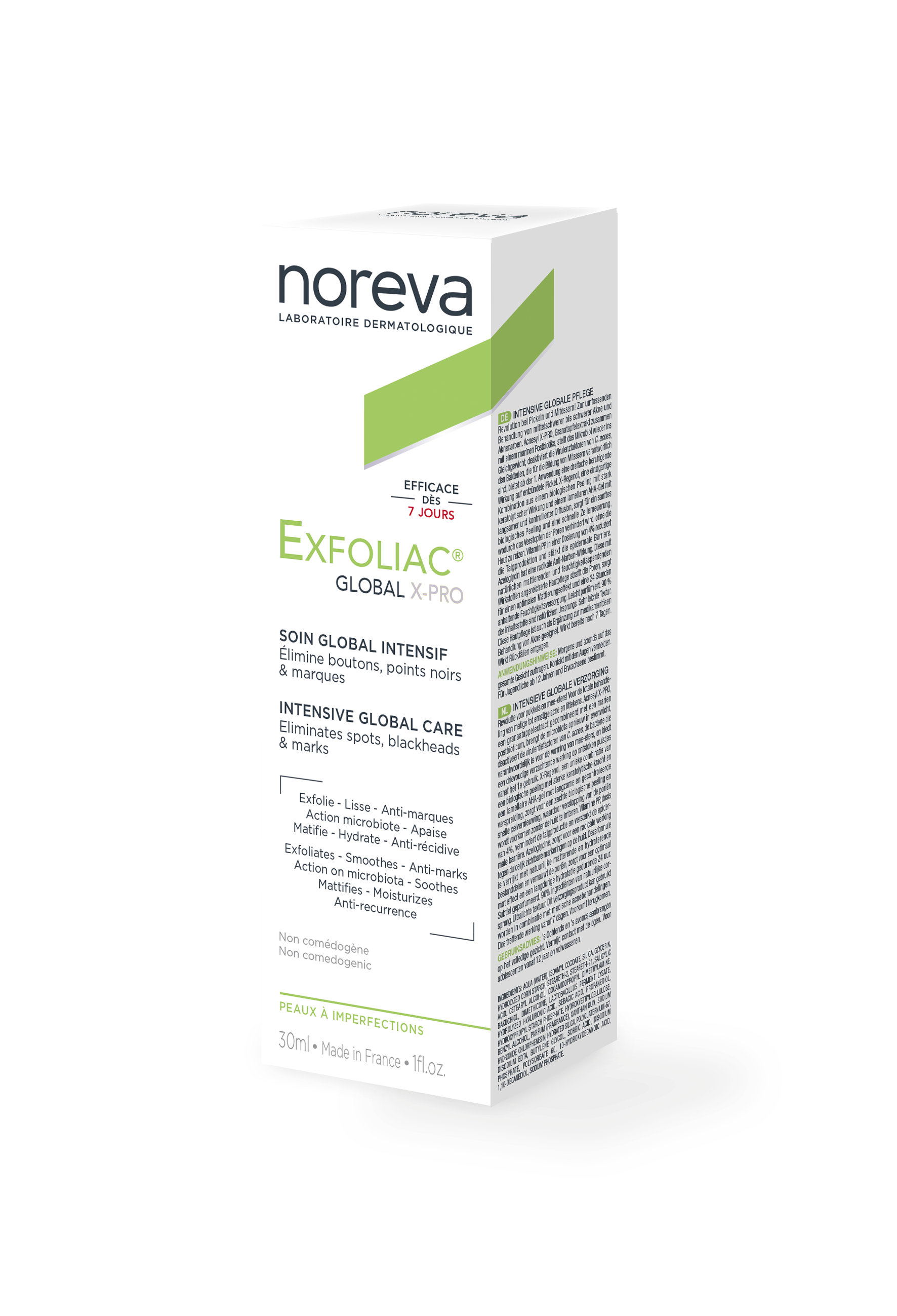 Noreva Exfoliac Global X Pro Cream - 30ml - Healtsy