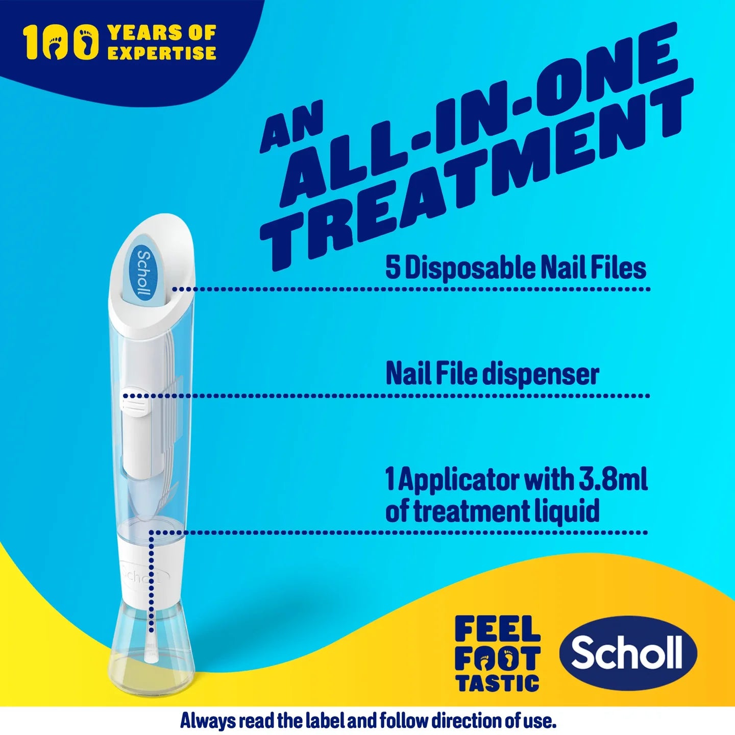 Dr Scholl Anti Fungal Nail Liquid - 3.8ml - Healtsy
