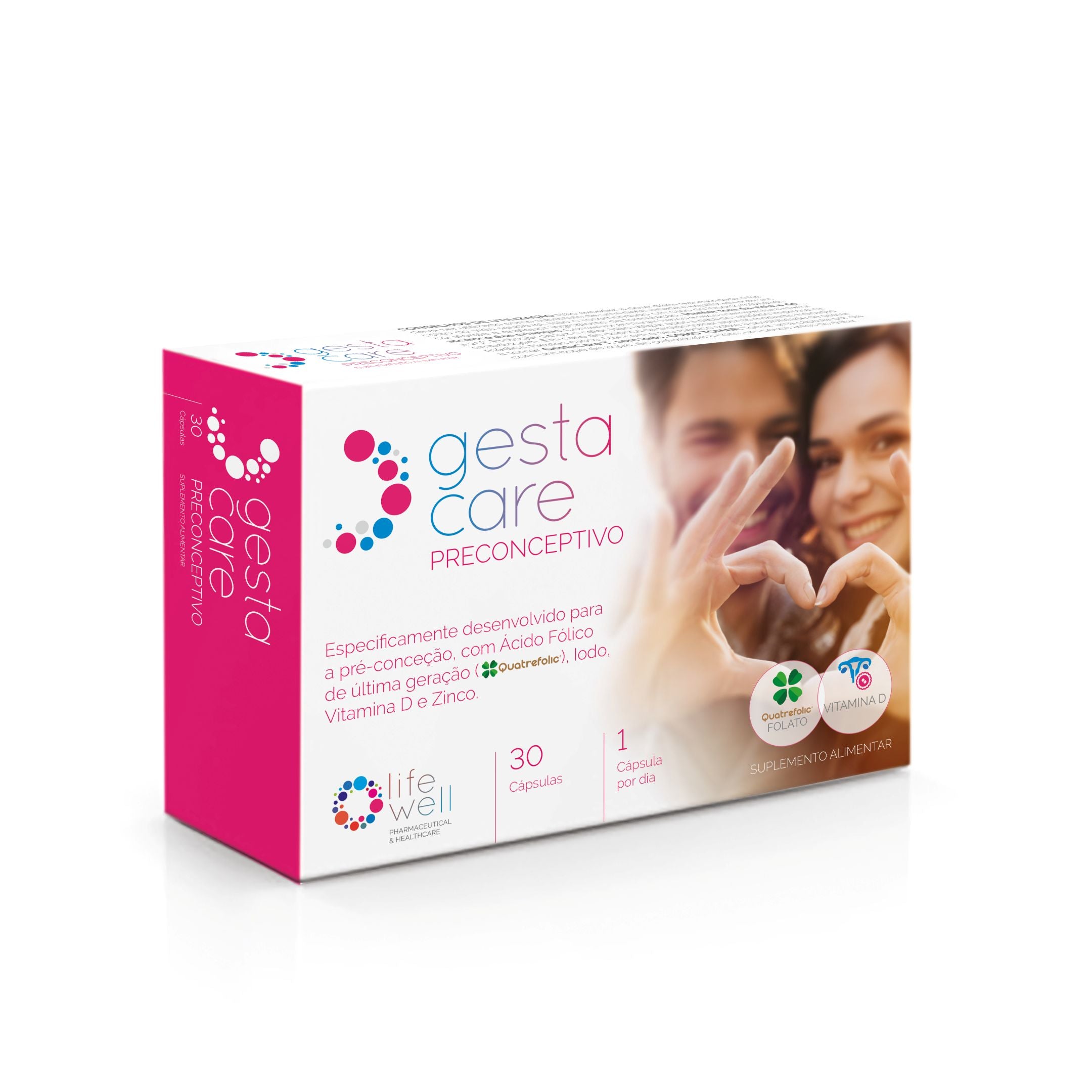 Gestacare Pre-conceptive capsules (x30 units) - Healtsy