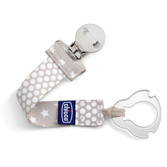 Chicco Clip Schnullerhalter Neutrale Farbe