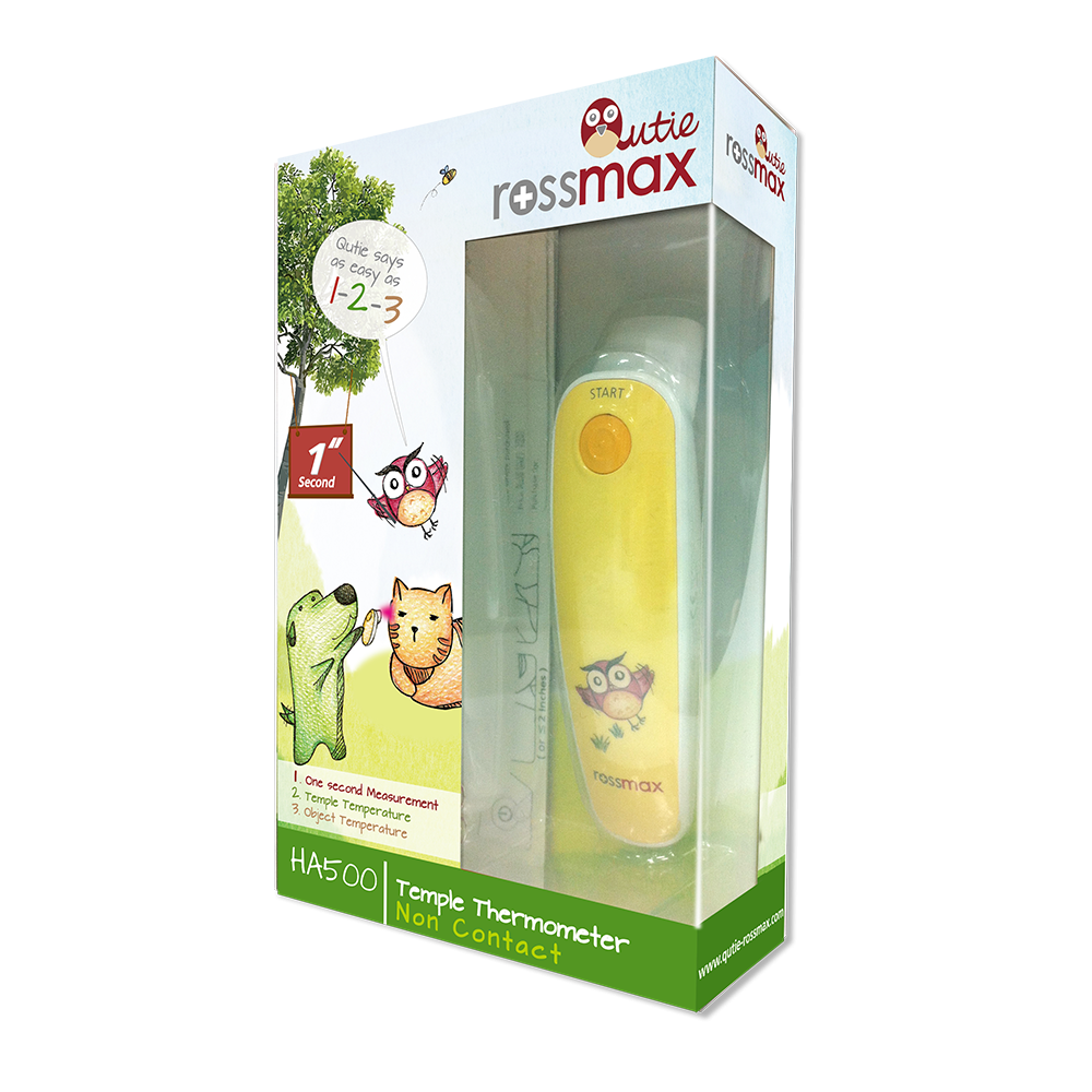Rossmax Non-Contact Forehead Thermometer Ha-500 Qutie - Healtsy