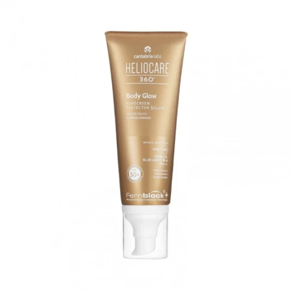 Heliocare 360 Body Glow Fluid SPF50+ - 100ml - Healtsy