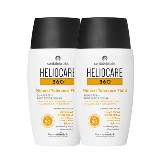 Heliocare 360 Tolerance Mineral Fluid SPF50 - 50ml (Special Pack) - Healtsy