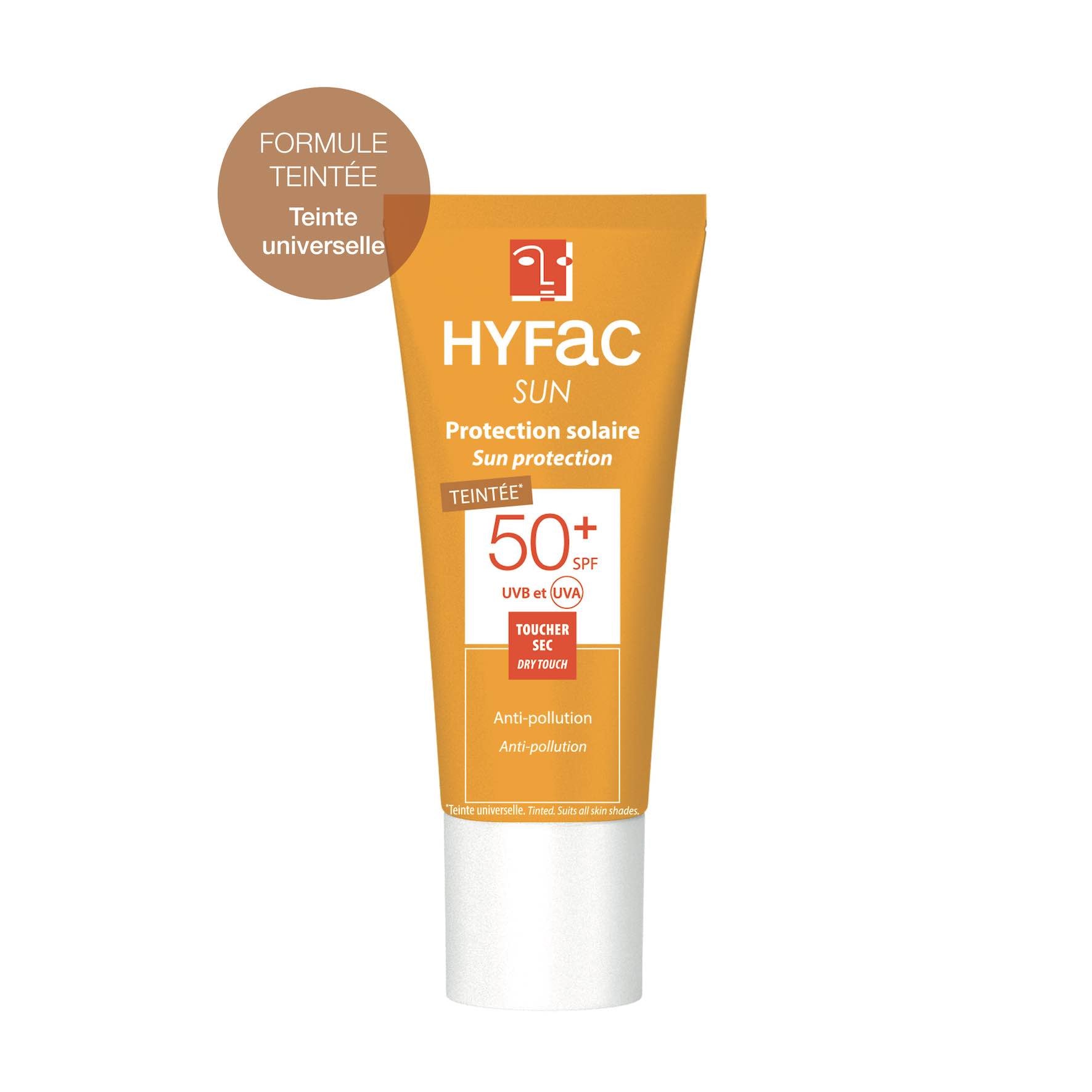 Hyfac Sun Protector Cream with Color SPF 50+ - 40ml - Healtsy