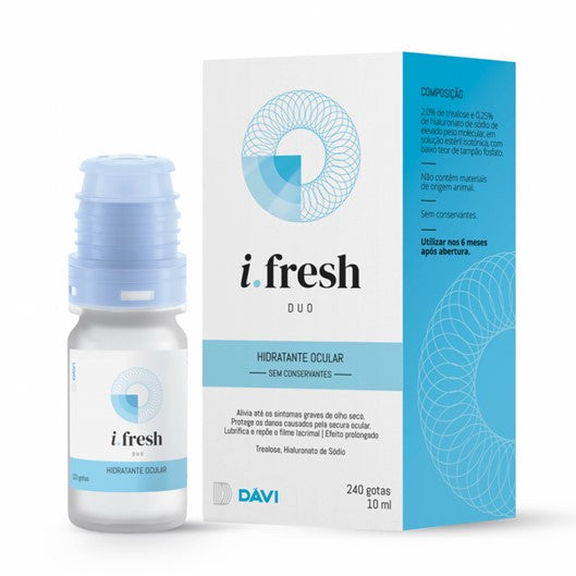 I-Fresh Duo Ophthalmic Solution - 10ml - Healtsy
