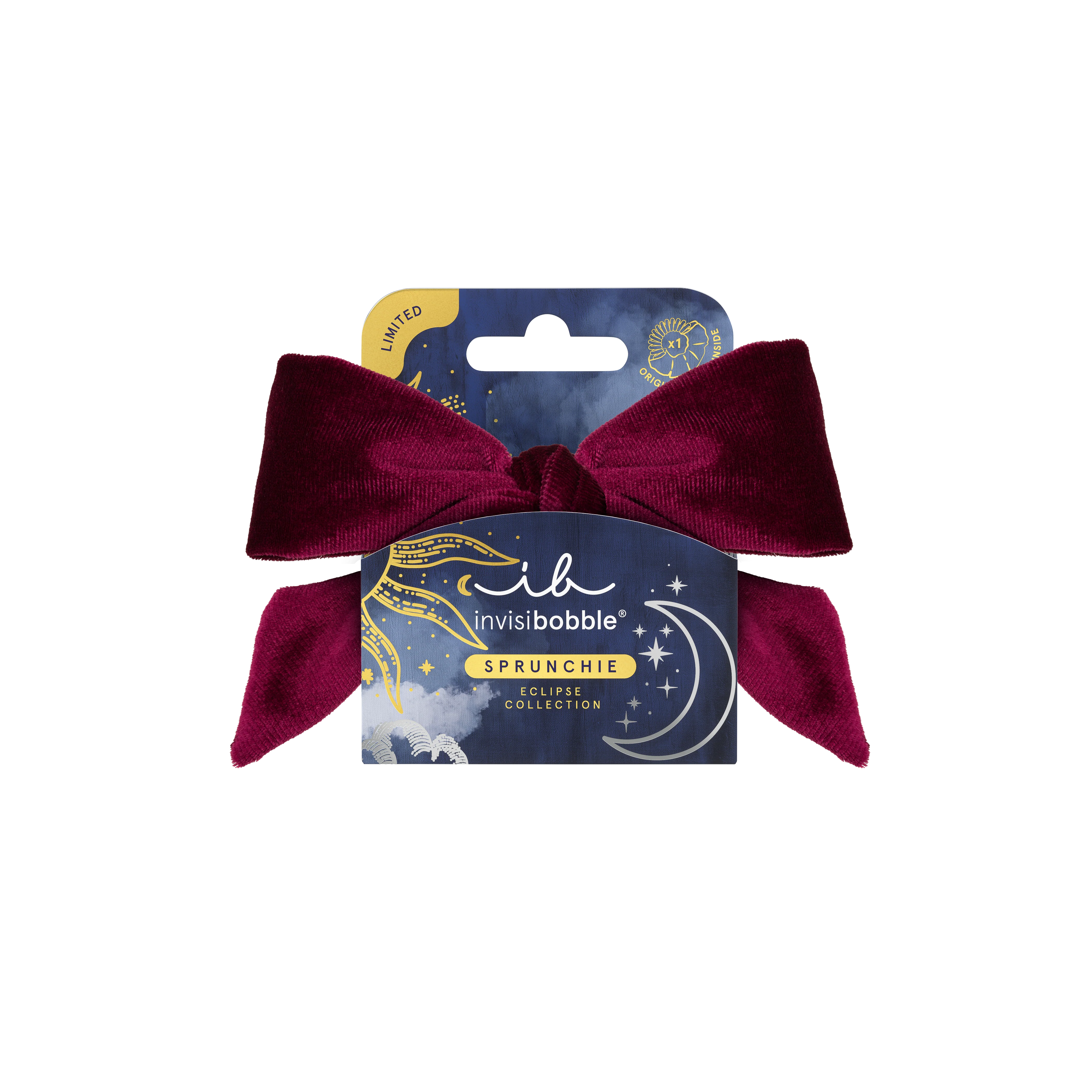 Invisibobble Elastic Sprunchie Eclipse Velvet