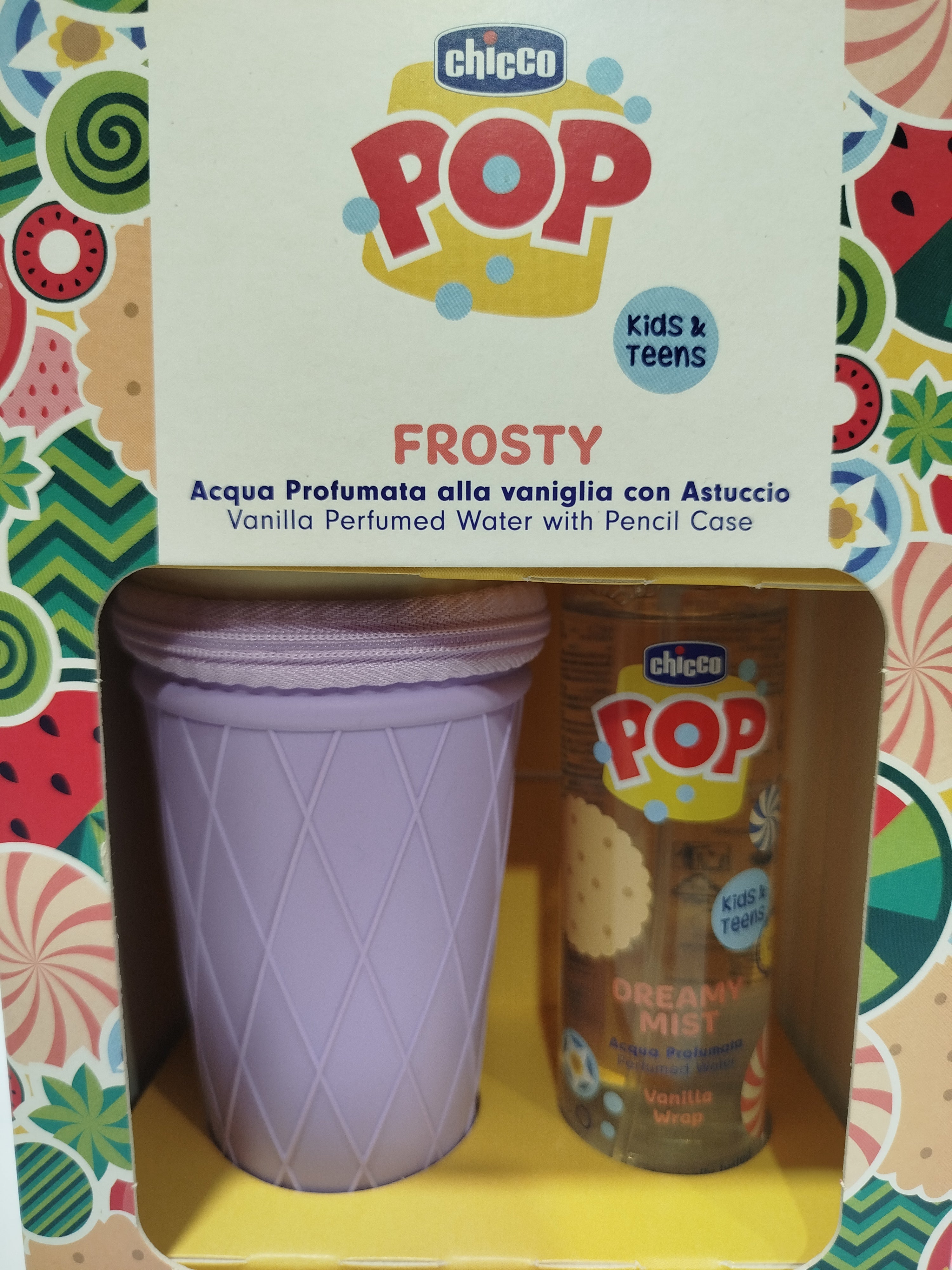 Chicco Vanilla Perfumed Water with Case (ref. Ch.Cos12810000000) - Healtsy
