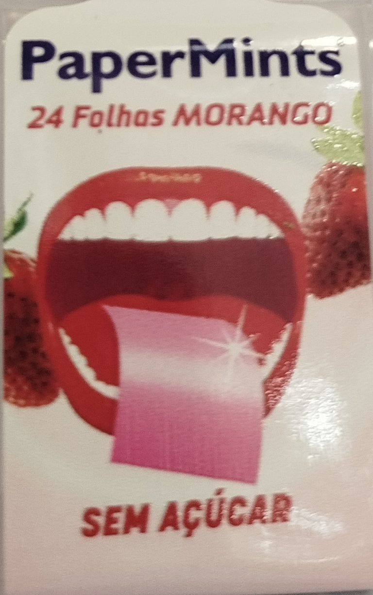 Papermints Strawberry Breath Freshening Sheets (24 units) - Healtsy