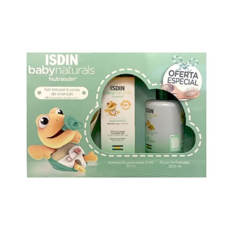 Isdin Baby Natural Perfumed Water - 200ml + Zn40 Ointment - 50ml