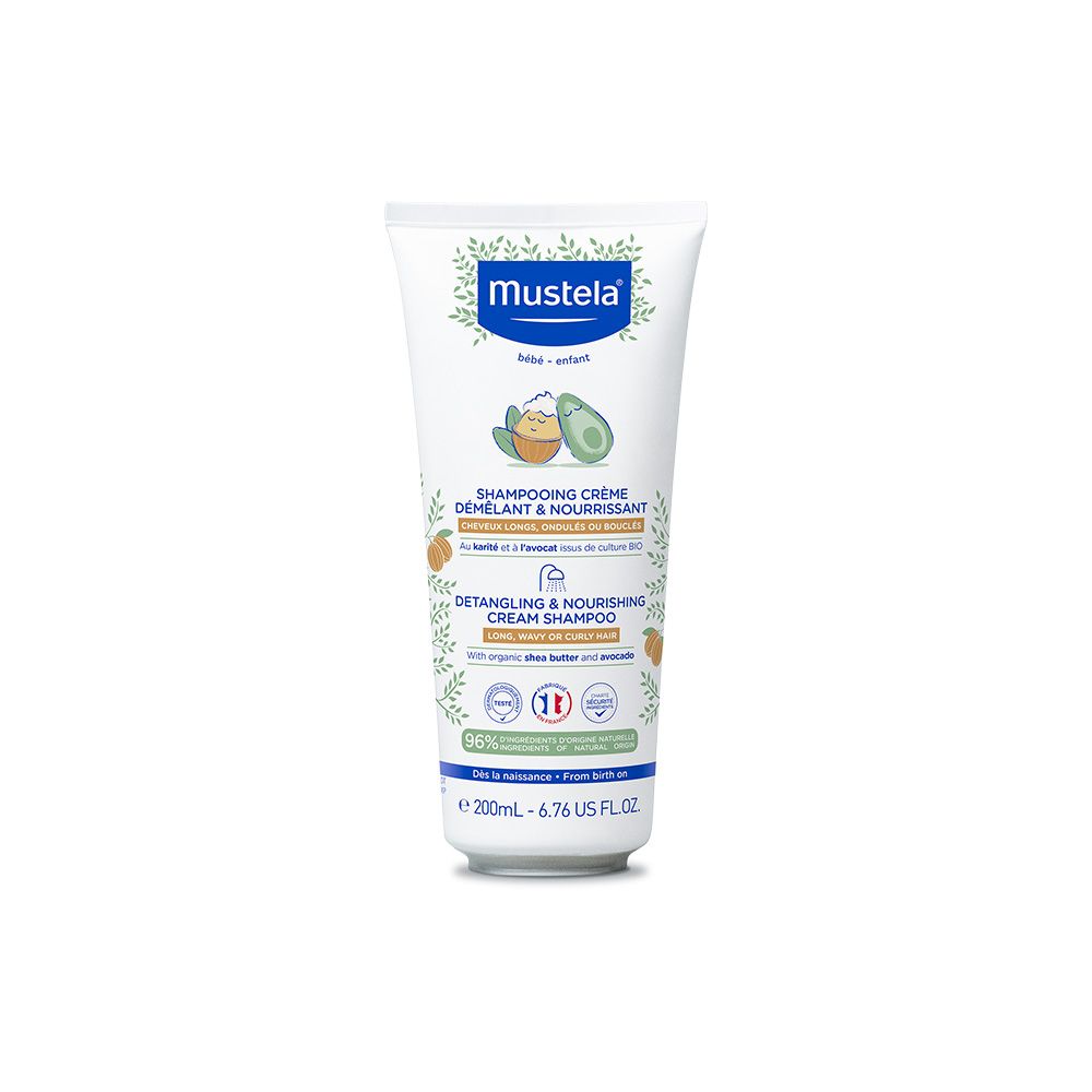 Mustela Detangling Cream Shampoo - 200ml