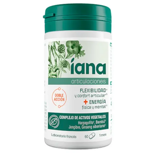 Iana Joints Flexibility + Energy (x60 tablets) - Healtsy