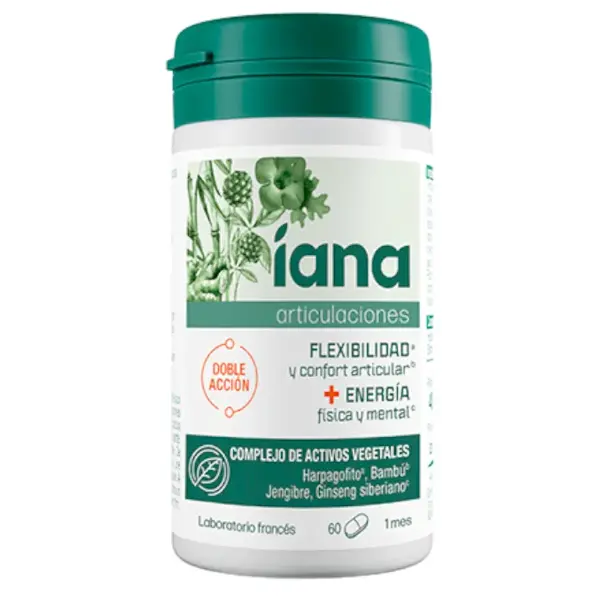Iana Joints Flexibility + Energy (x60 tablets) - Healtsy