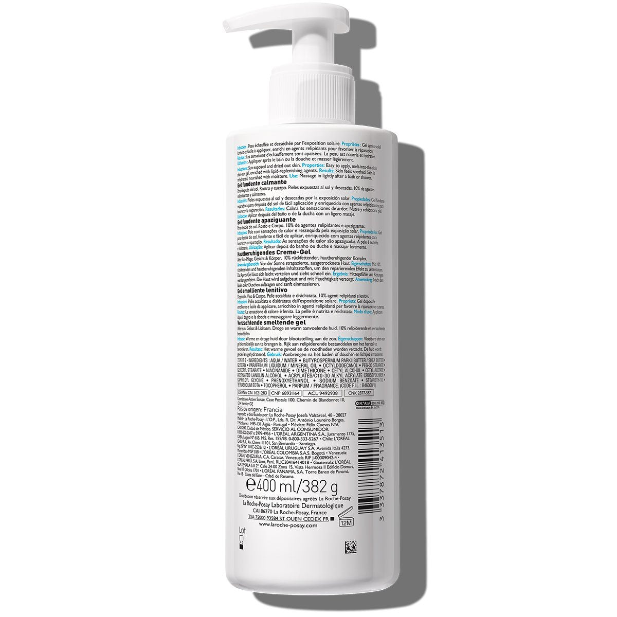 Lrposay Posthelios Gel 400 ml