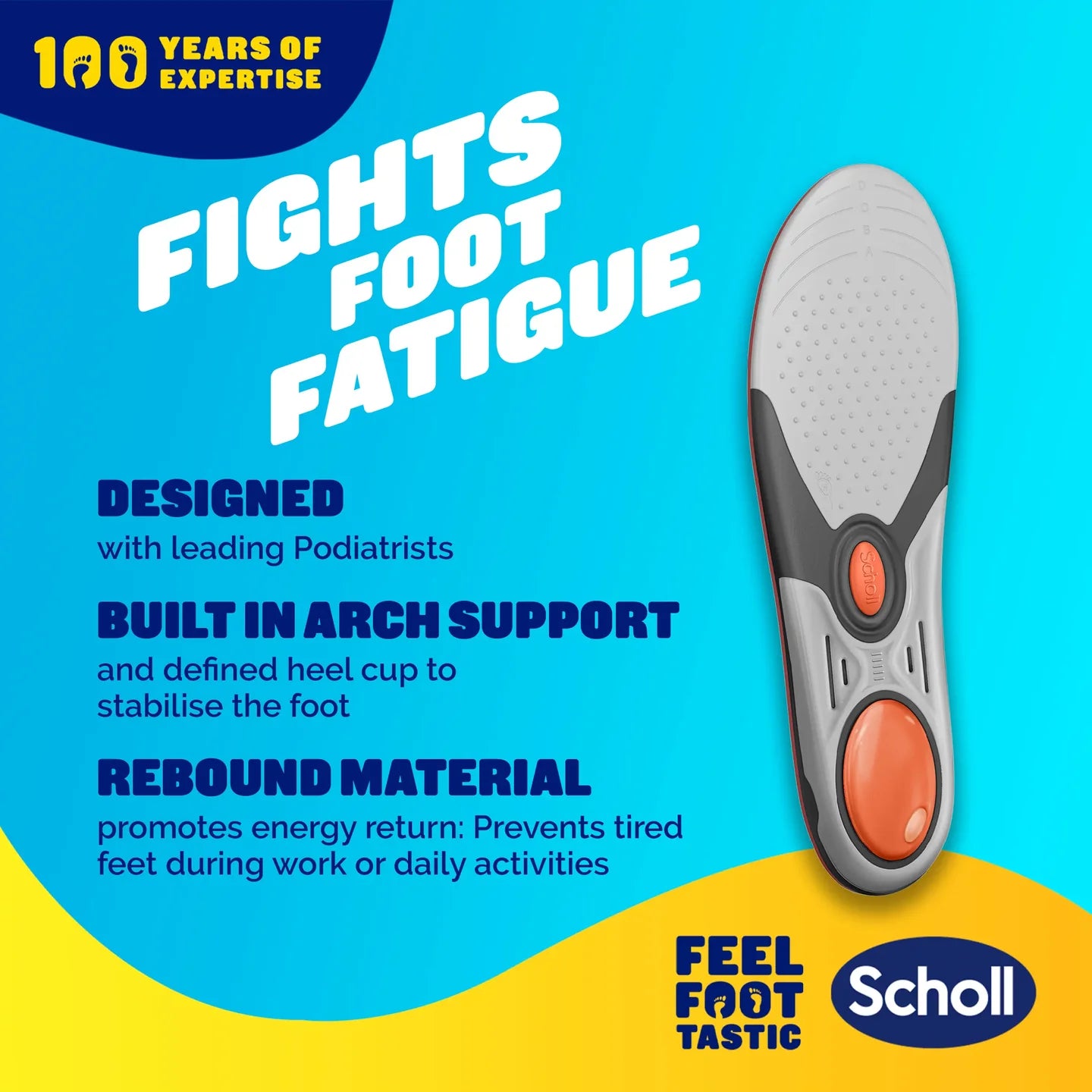 Dr Scholl Liquiflex Daily Use Insole _ Size L - Healtsy