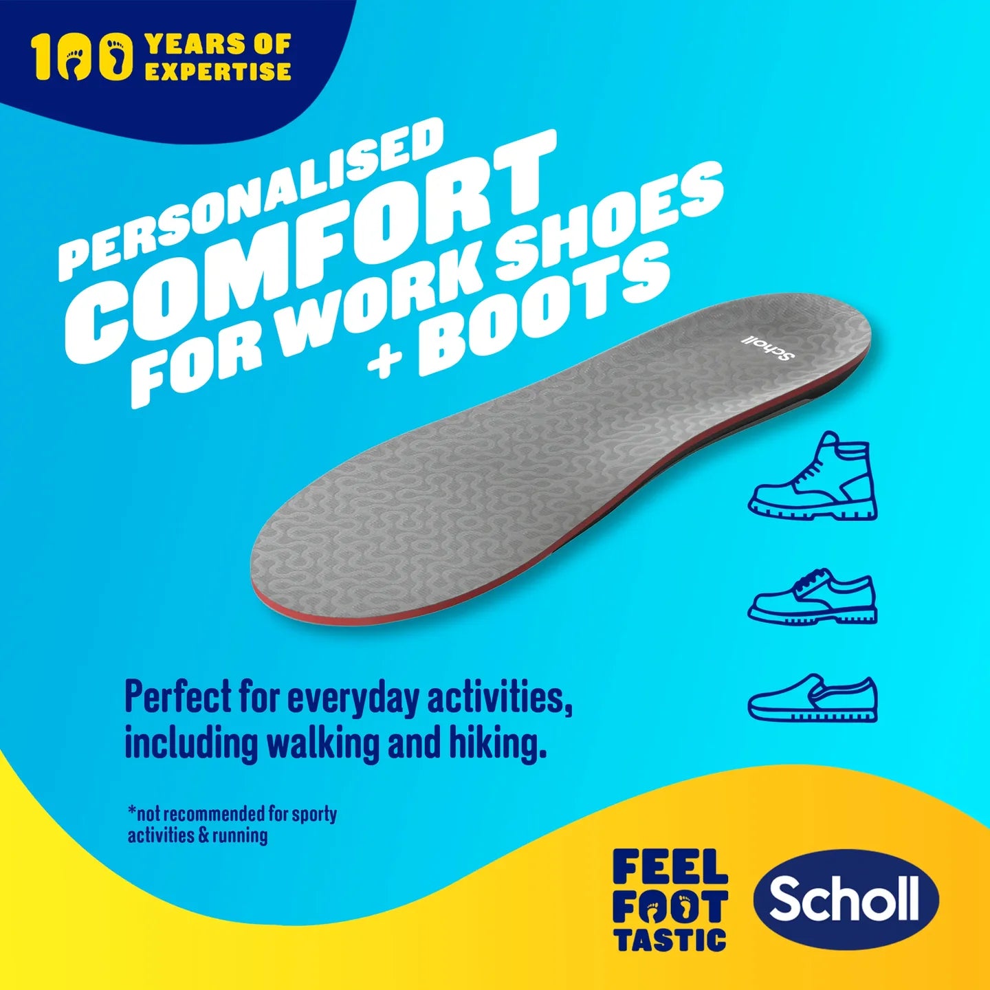 Dr Scholl Liquiflex Daily Use Insole _ Size L - Healtsy