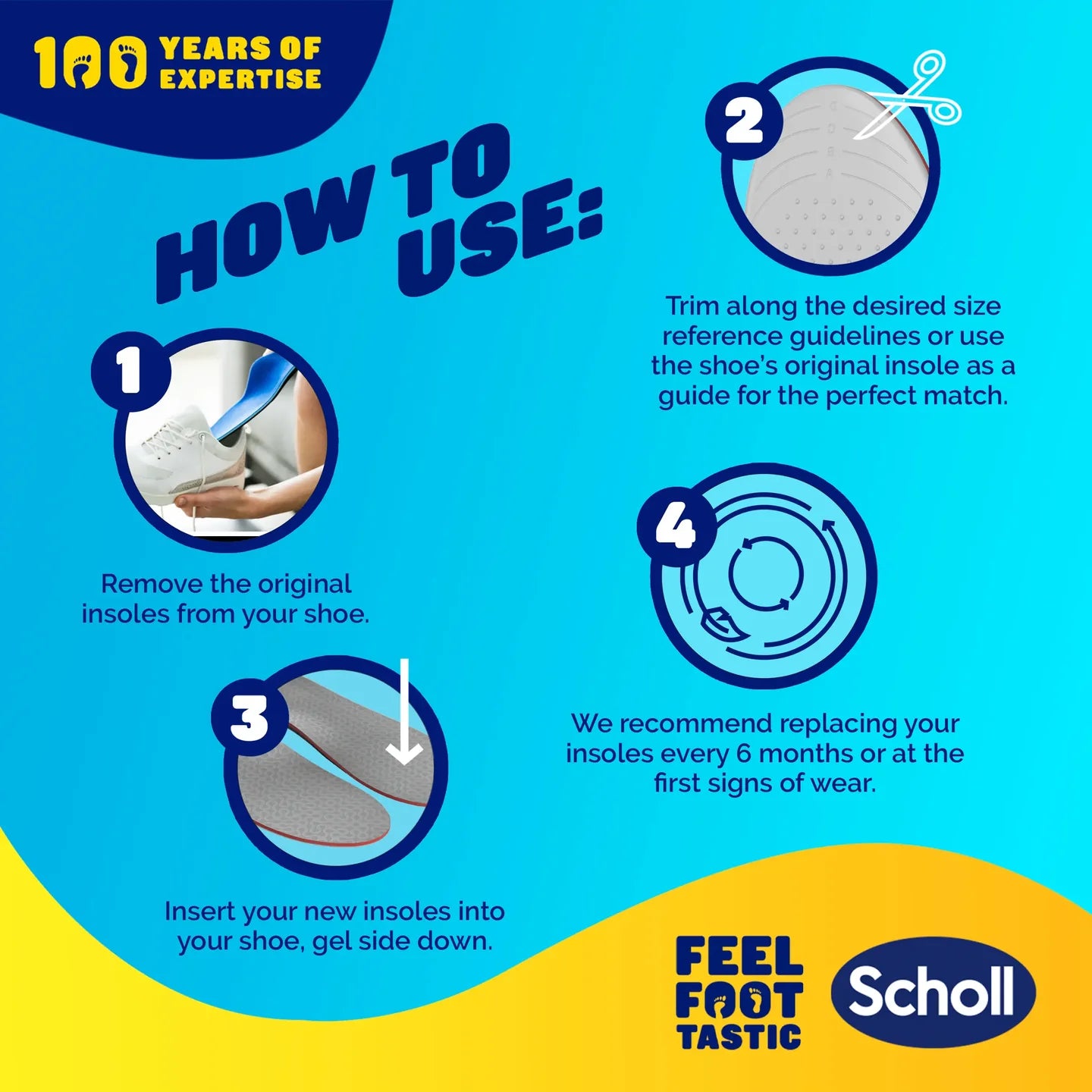 Dr Scholl Liquiflex Daily Use Insole _ Size L - Healtsy