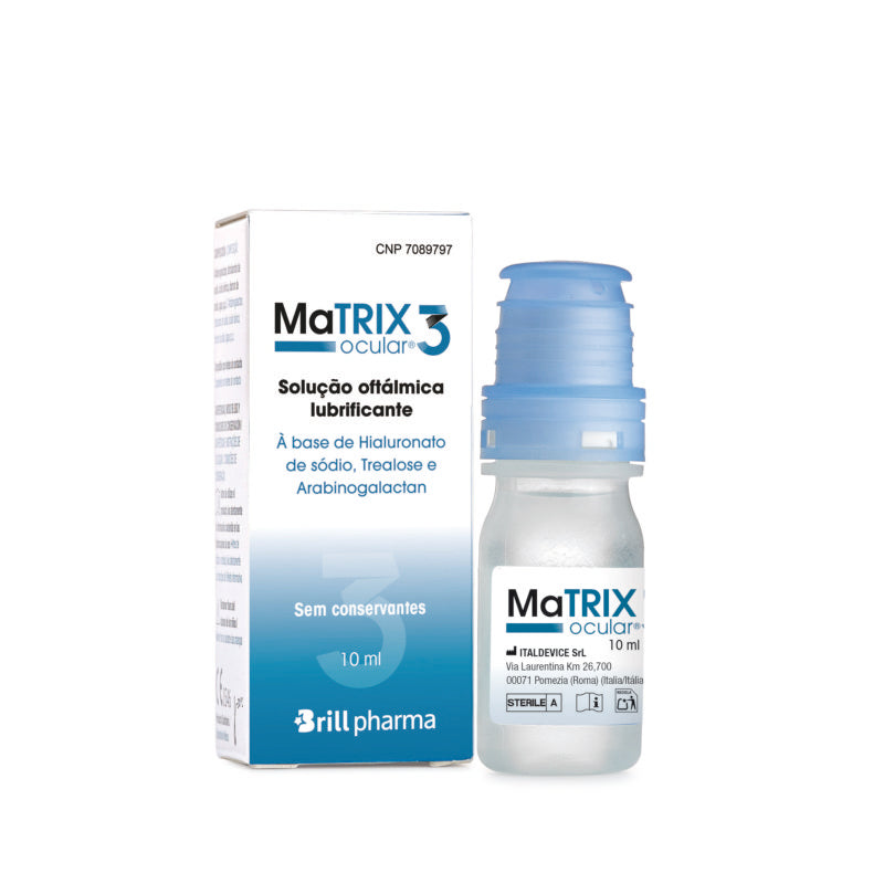 Matrix Ocular 3 Lubricant Ophthalmic Solution - 10ml - Healtsy