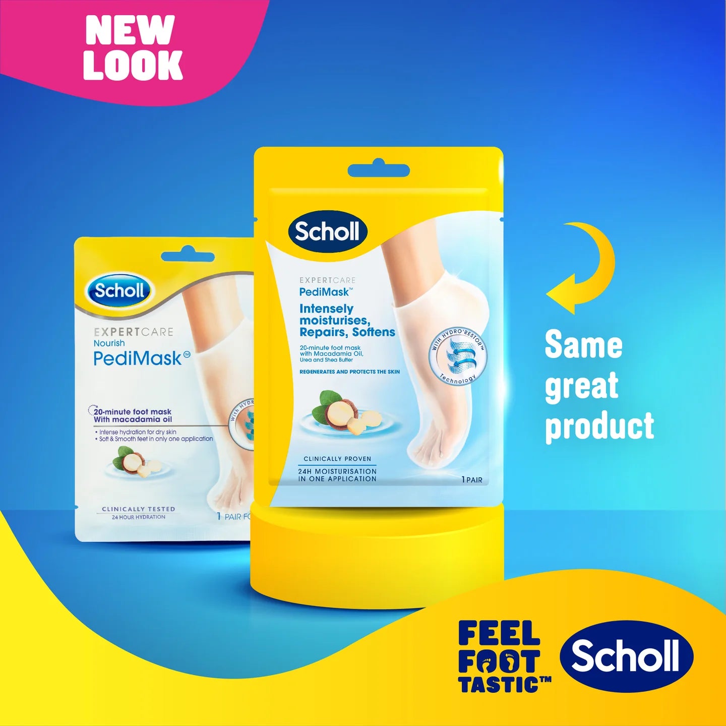 Dr Scholl Pedimask Foot Mask - 1 Pair - Healtsy