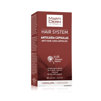 Martiderm  Hair System Anti Hair-Loss Capsules - 60 units - Healtsy