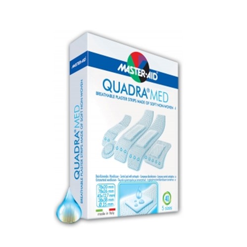 M-Aid Cutiflex Waterproof Plasters, 4 sizes (x20 units) - Healtsy
