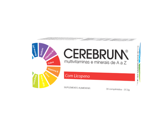 Cerebrum Mineral Multivitamine A bis Z (x30 Tabletten)Doppelpack