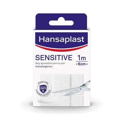 Hansaplast Sensitive Band - 1m x 6cm - Healtsy