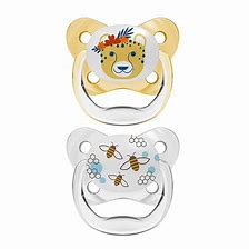 Dr Browns Prevent Butterfly Pacifier_ 6-18M_ Yellow (x2 units) - Healtsy