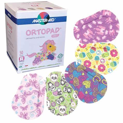 Ortopad Girls Júnior Ophthalmic Patch (x50 units) - Healtsy