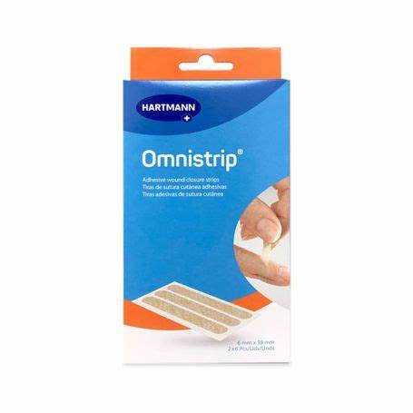 Omnistrip Suture Strips 6 x 38mm (x 12 units) - Healtsy