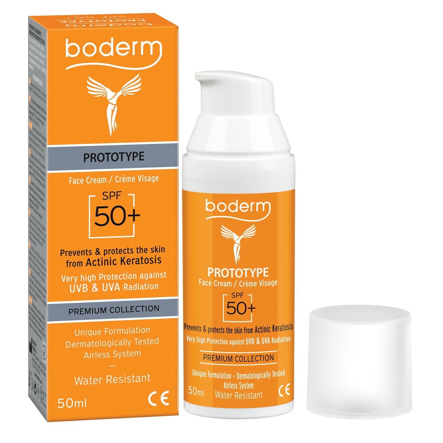 Boderm Prototype SPF50+ AK Face Cream - 50ml - Healtsy