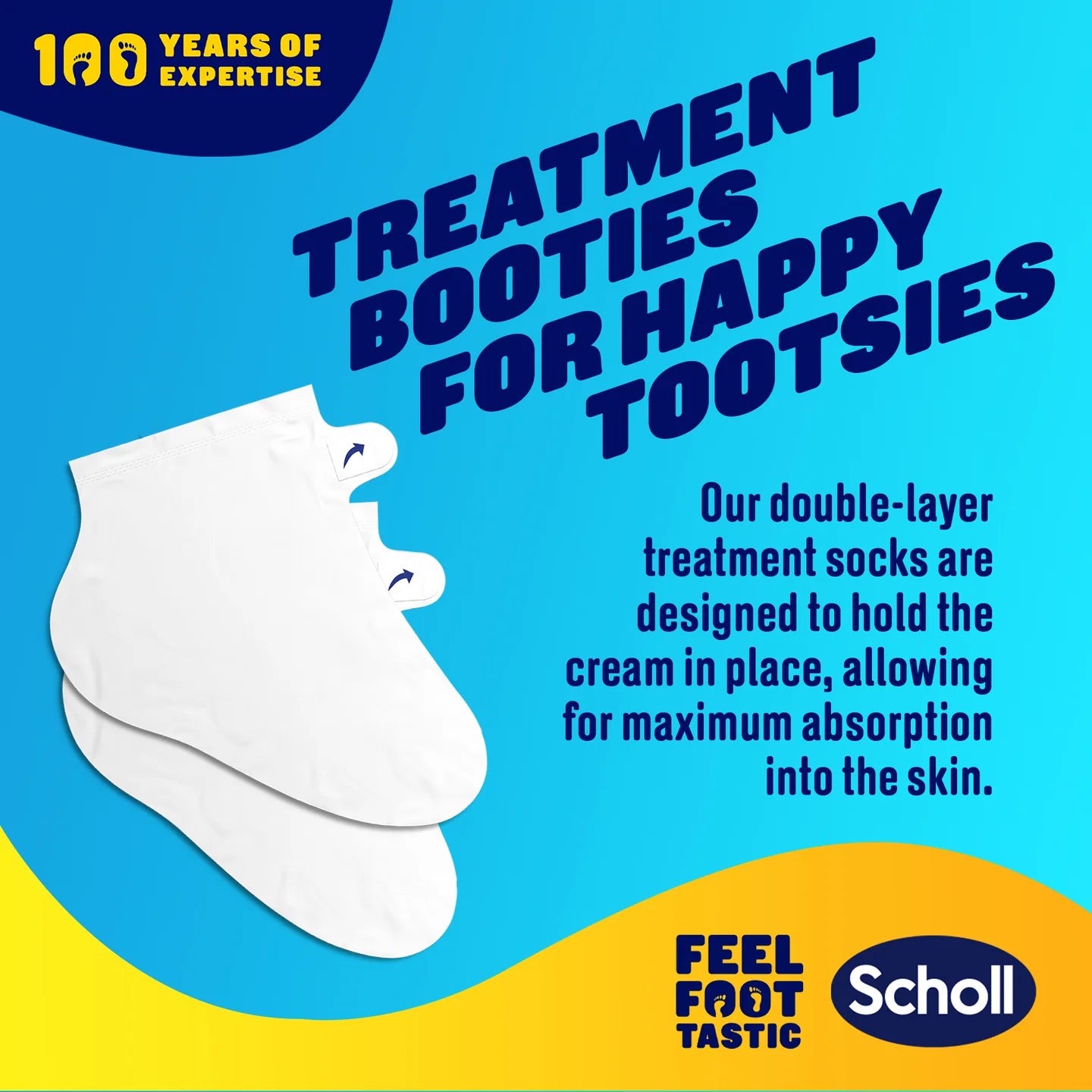 Dr Scholl Pedimask Foot Mask - 1 Pair - Healtsy