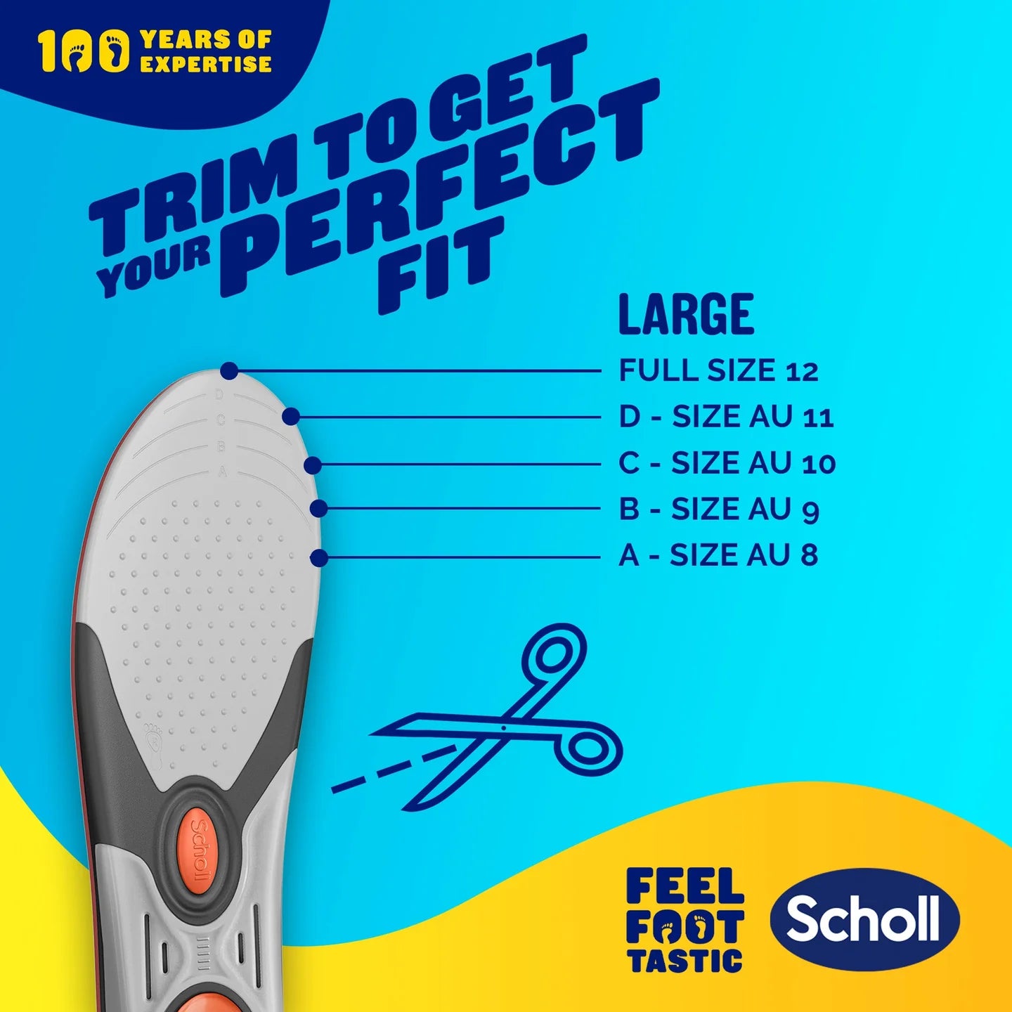 Dr Scholl Liquiflex Daily Use Insole _ Size L - Healtsy