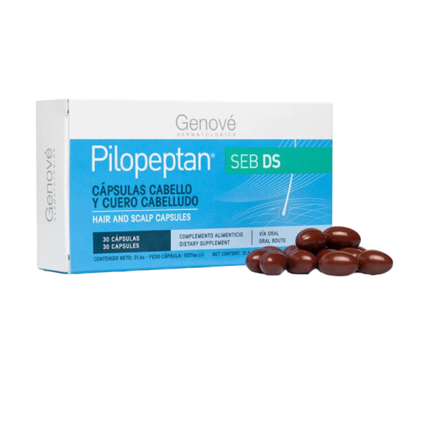 Pilopeptan Seb Oily Hair (x30 capsules) - Healtsy