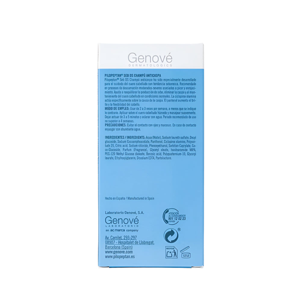 Pilopeptan Seb DS Anti-Dandruff Shampoo - 150m - Healtsy