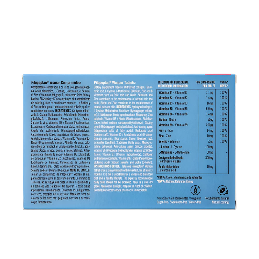 Pilopeptan Woman Hair Loss (x30 pills) - Healtsy