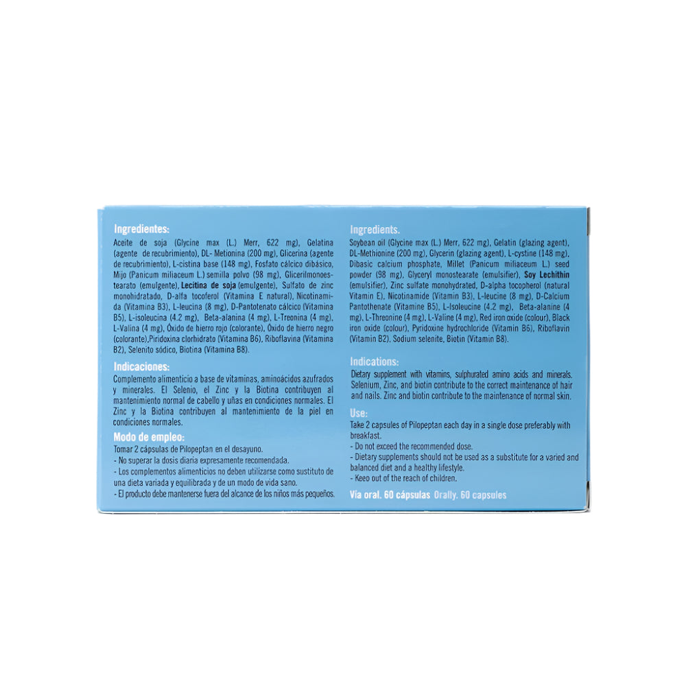 Pilopeptan Hair/Nails (x60 capsules) - Healtsy