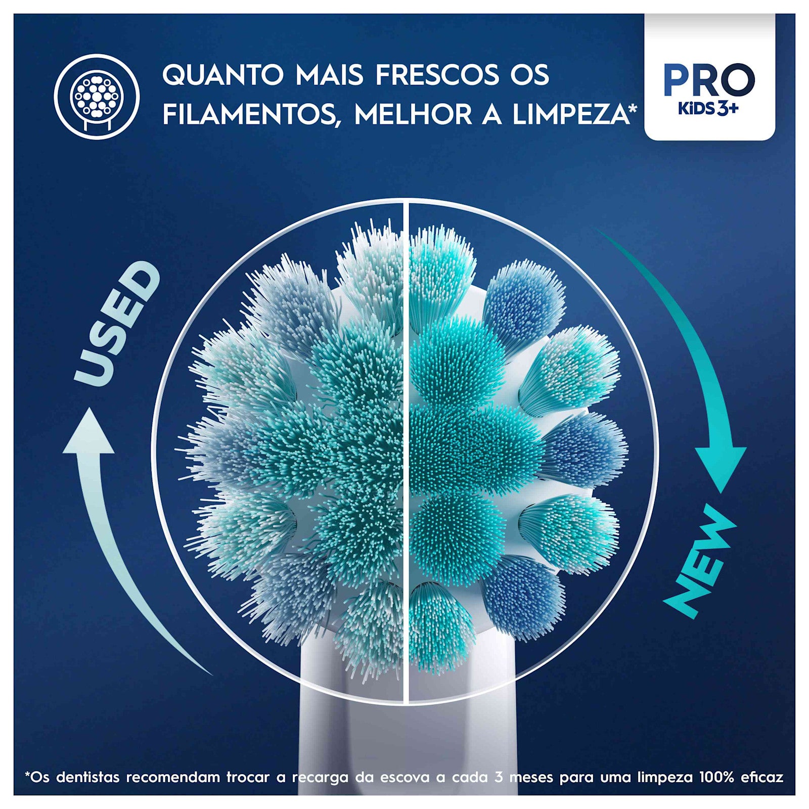 Oral-B Pro Kids Frozen Electric Toothbrush (x6 refills) - Healtsy
